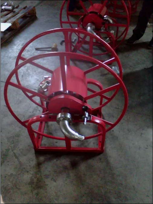 Customized Wholesale 1.5inches, 30m, Manual Stainless Steel Fire Hose Reel to be installed on board vessels