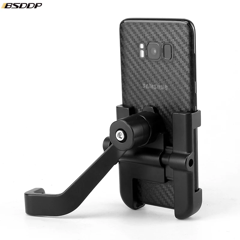 BSDDP RH-G01012 Bike Motorcycle Phone Holder Universal Mobile Cell Phone Mount Bicycle Bike Handlebar Gps Stand Socket