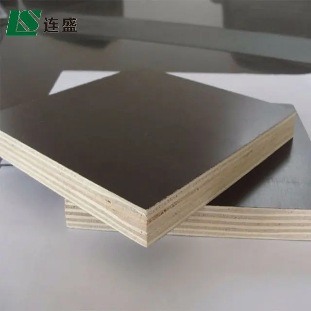 
Lianshengwood 12mm thick waterproof shuttering plywood used exterior doors for sale 