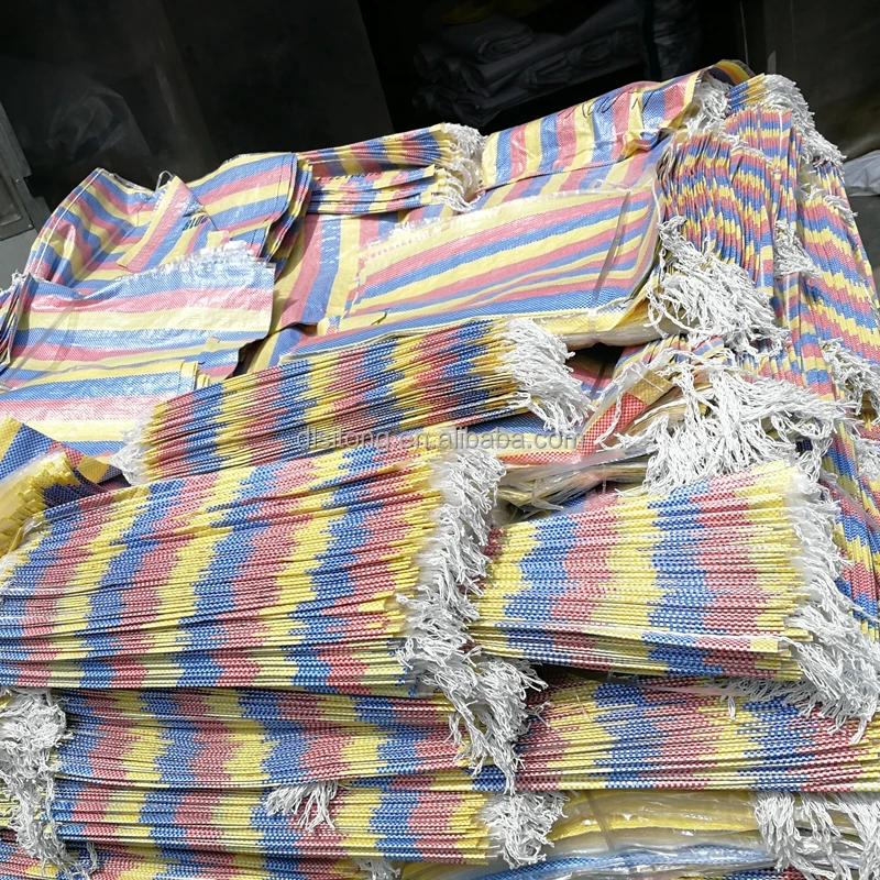 
PP woven handle bag for shopping to Africa 