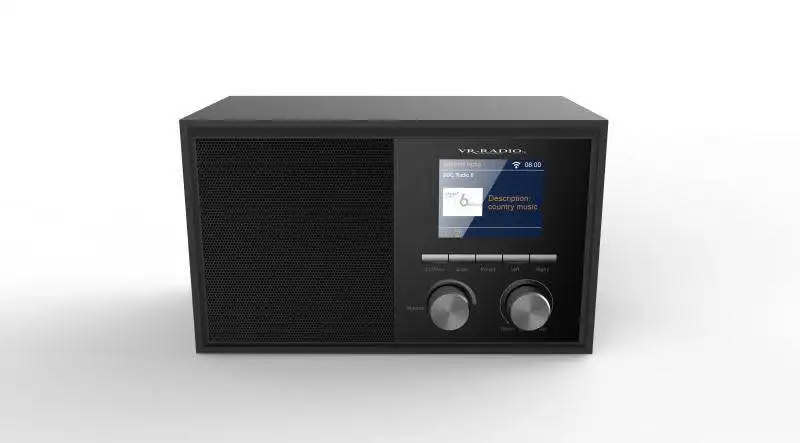 Wooden Case Color Display Kitchen Radio WiFi Internet DAB Receiver