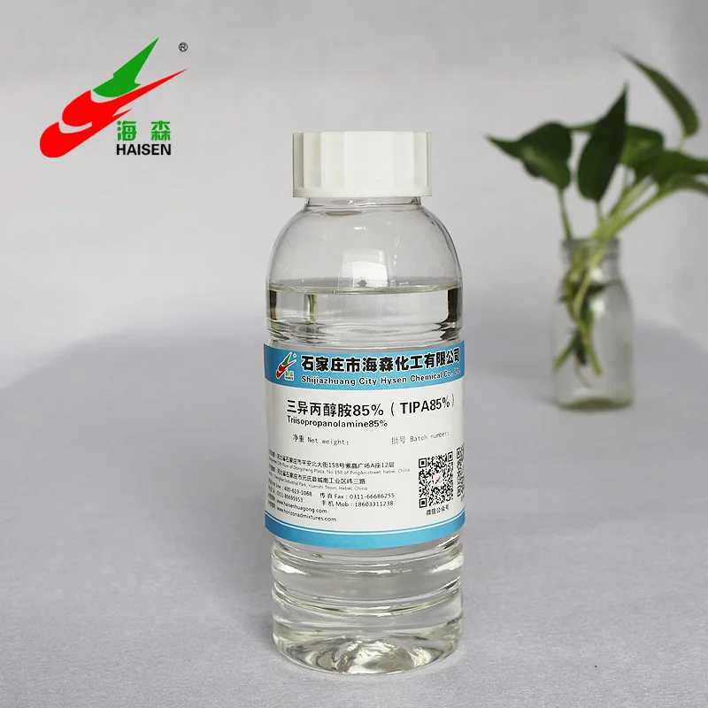 Triisopropanolamine-TIPA 85% With CAS Number 122-20-3