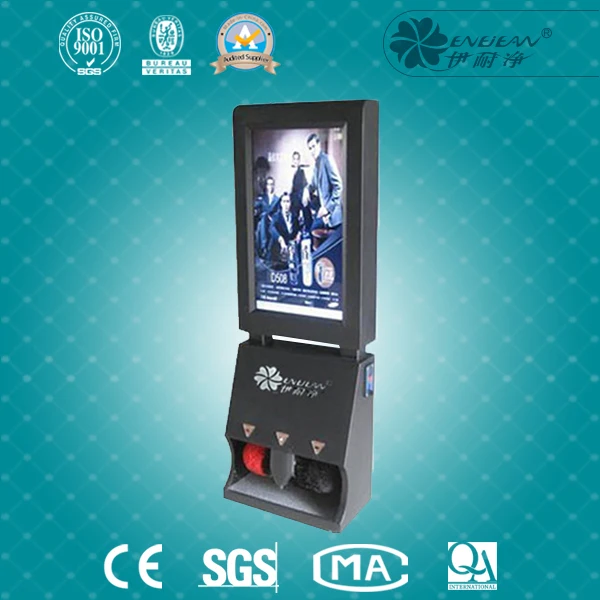Guangzhou fully automatic Advertisement shoe cleaning machine price