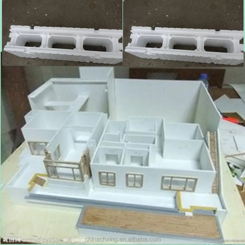 styrofoam material ICF foam block construction foam board made in China