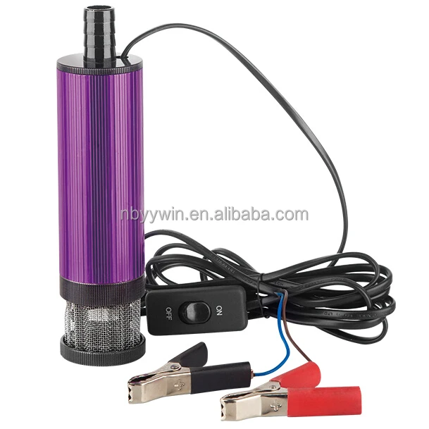 New 12V Fuel Water Oil Car Camping Diesel Electric Float Switch Submersible Pump