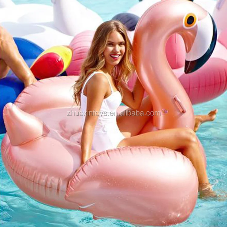 
Summer hot trends Inflatable Pool Floats Flamingo Rose Gold 150CM 