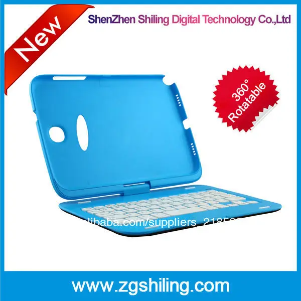 горячей! 360 вращающийся bluetooth клавиатура на 8 дюймов для samsung n5110 со беспроводная 3.0+abs клавиатура