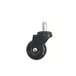 Swivel Caster Wheels PU 360 Degree Threaded Stem Caster Wheel