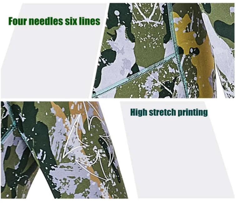 2019 new 3MM neoprene top camouflage unisex diving suit warm one-piece hunting wetsuit