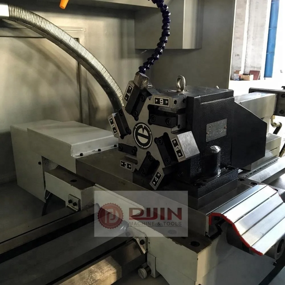 CNC Lathe Machine CK6132A Cnc Metal Working machine big power 3.7KW household cnc lathe
