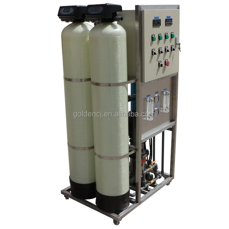 Factory price 500Litre per hour reverse osmosis water treatment deionized water plant