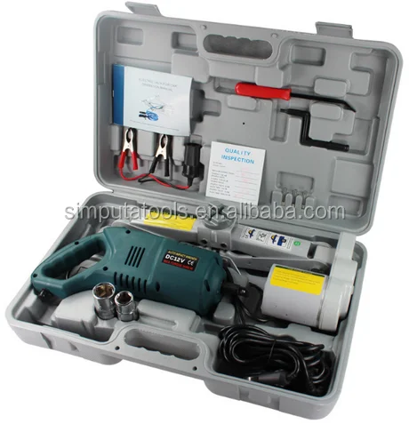 
2000KG Electric Car Jack and wrench kit DC12v electric car jack 