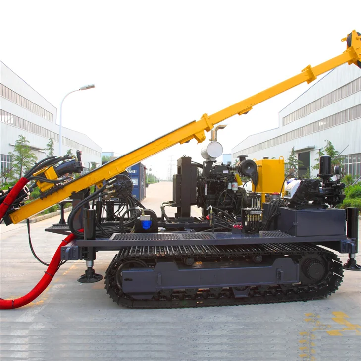 Cheap Price Crawler DTH Ground Water Drilling Machine for Water Well with CPT  SPT