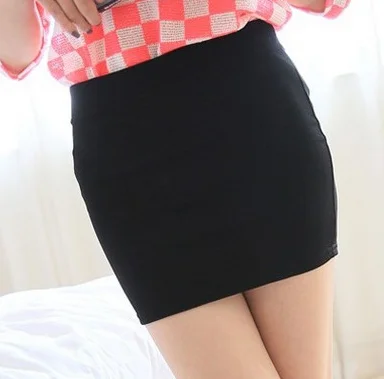 Fruit-coloured buttock skirt, spring and summer half-body feminine fashion, slim and short step wholesale