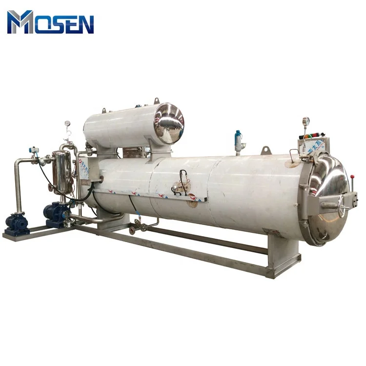 Food Retort Food Sterilizer Retort Machine For Canned Sardine and Tuna Fish