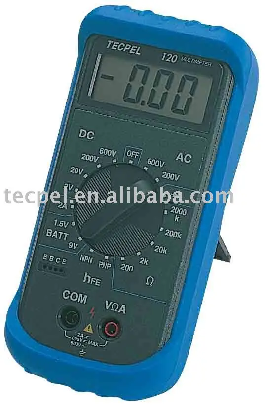 Tecpel dmm-120 низкая стоимость мультиметр
