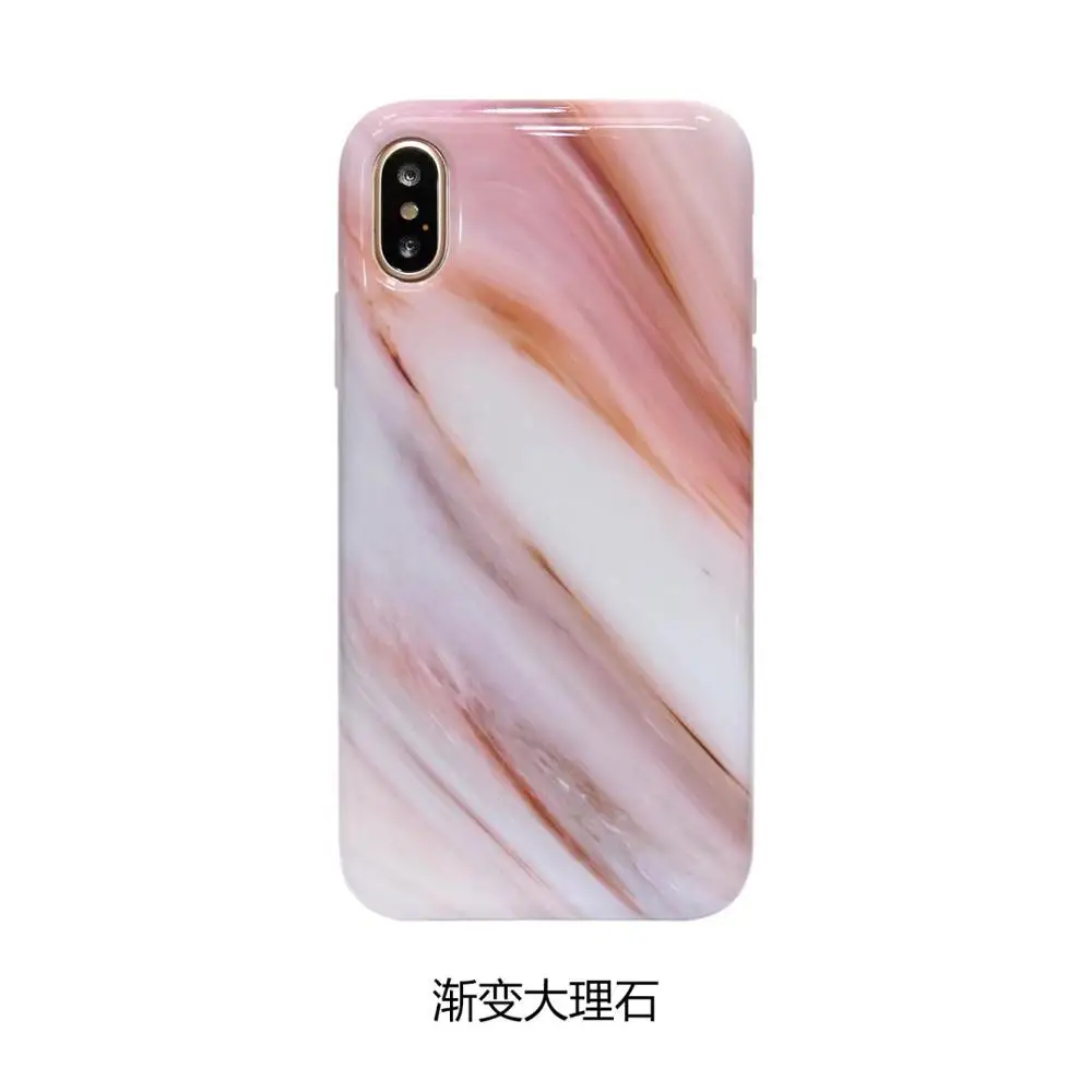 
Wholesale mobile phone cases tpu nature marble phone case for iphone X 8 8plus 6s, luxury smartphone glossy marble case 