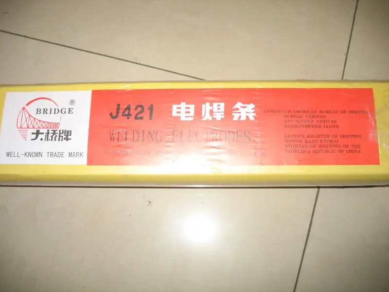 Горячая Распродажа AWS E6013 J421 & Stone BRIDGE электрод из углеродистой стали электрический сварочный электрод