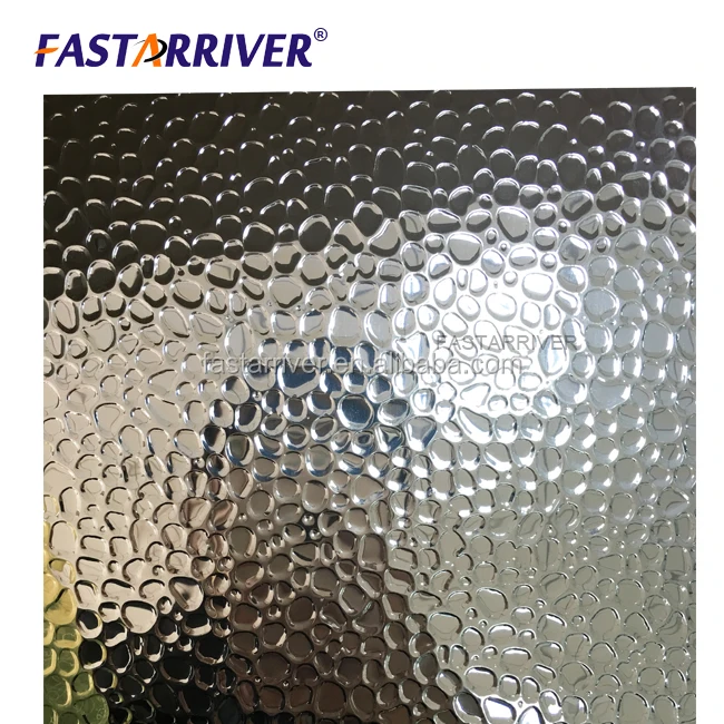 5052 1.5mm 2.0mm Polished Hammered stone finish stucco embossed Aluminum checkered plate sheet coil manufacturer in Henan