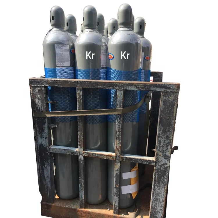 
Insulating Glass Insulation Supply High Purity Noble Gas 99.999% Kr Gas Compressed Krypton 