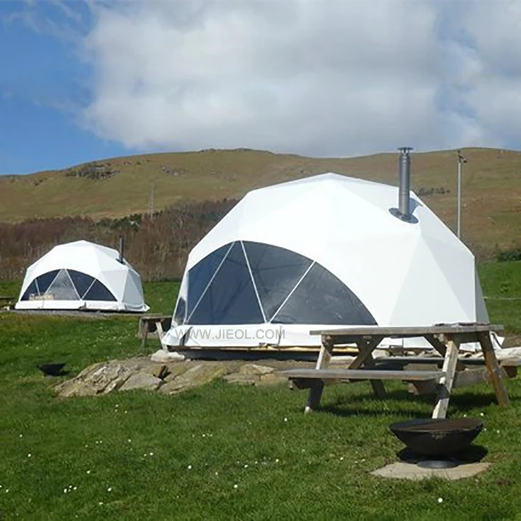PVC Geodesic Dome Tents Outdoor House Glamping For Wedding Concert Camping