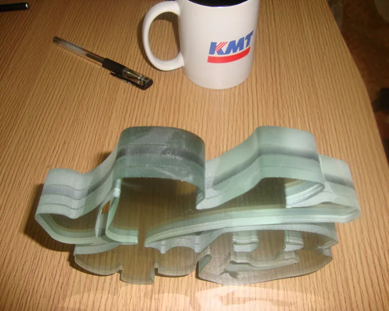 YCWJ waterjet cutting machine with KMT Pump