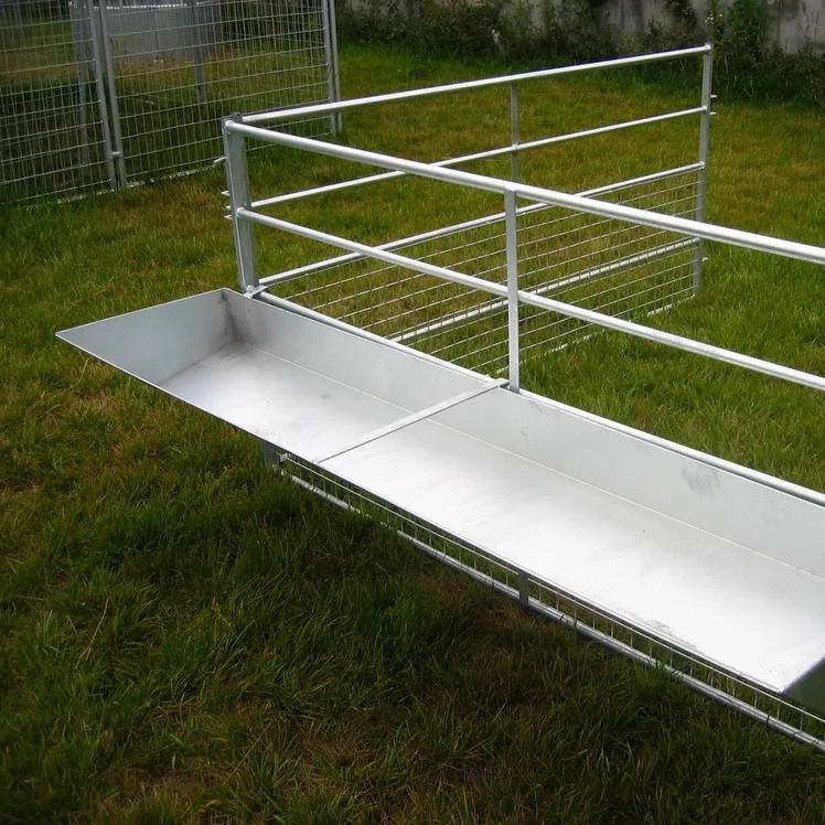 Galvanized Steel Structure Sheep/Goats Yard Fence Panel With Wire