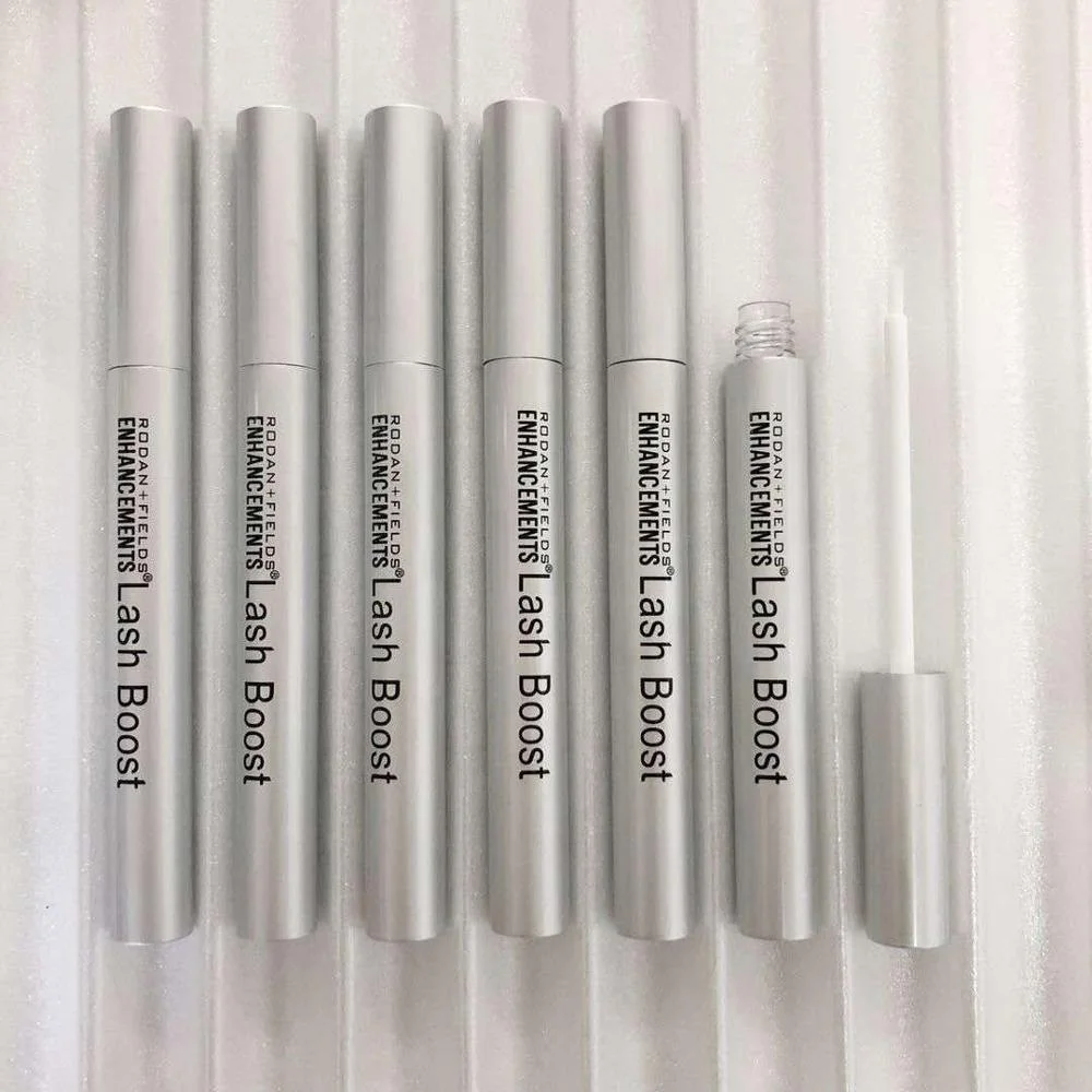 
3ml empty eyelash eyeliner serum mascara aluminum matte silver eyeliner tube 