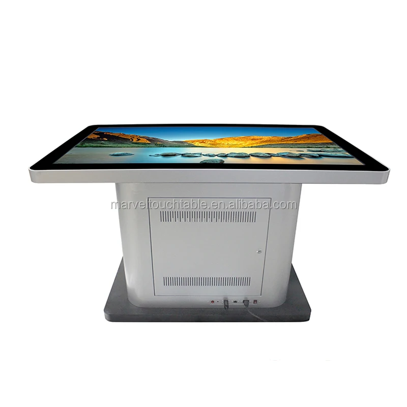 42 дюймов водонепроницаемый LCD сенсорный Настольный сети для игрового стола студийной съемки с изображением точек касания