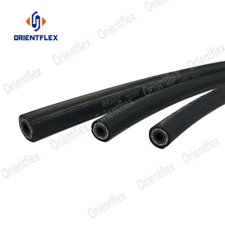 universal flexible train motorcycle hydraulic rubber brake hose pipe manufacturers SAE J1401
