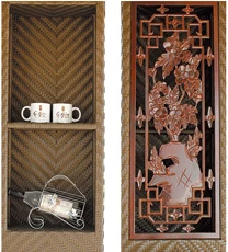 Outdoor PE Rattan gazebo with sofa set and LED light wicker house garden gazebo outdoor gazebo garden set