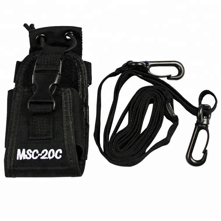 
 Talkie радио MSC-20A чехол для Motorola Kenwood иди и болтай Walkie Talkie “иди и 2 Way Радио сумка черного цвета  