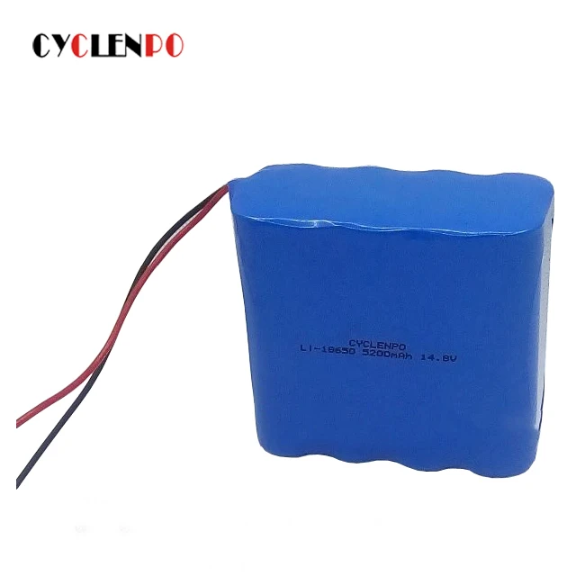 lithium battery pack 18650 5s2p 18.5v 5200mAh