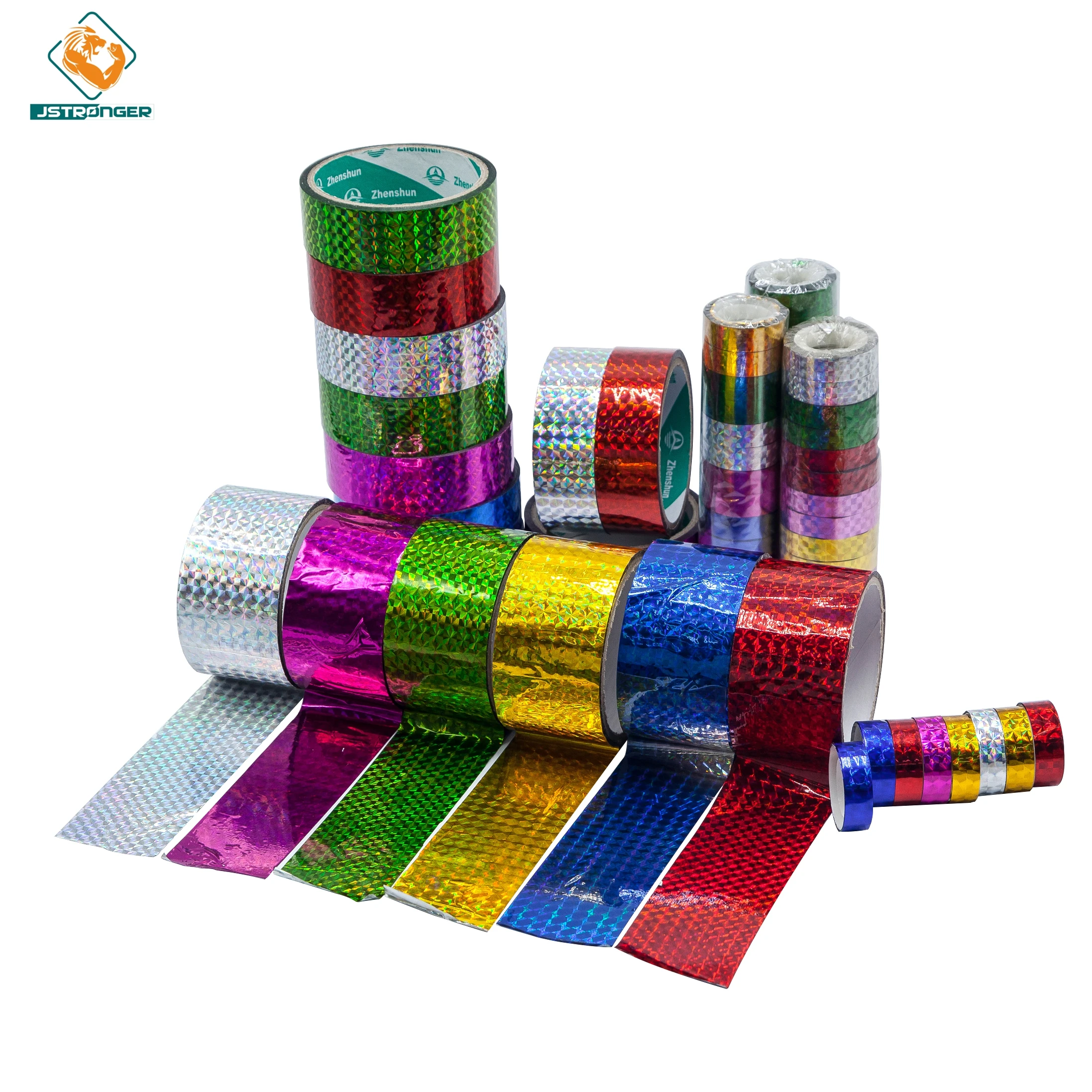 Washi Prism Tape  12 Pack (12mm) x5yard(4.5m) Holographic Colors Tape Rolls For Wall Decoration Arts Wrap Craft Kids Projects