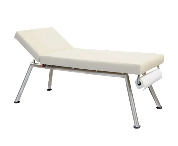 Paper-roll holder for examination couch bed