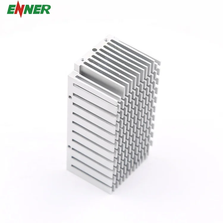 Made in China High Quality Extruded Aluminum Copper Skived Heatsink