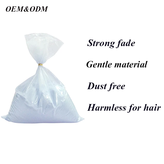 Price For Professional Protein Collagen Oxygen Chemical Components Of Lighener Dust Free Blue Hair Color Bleaching Powder