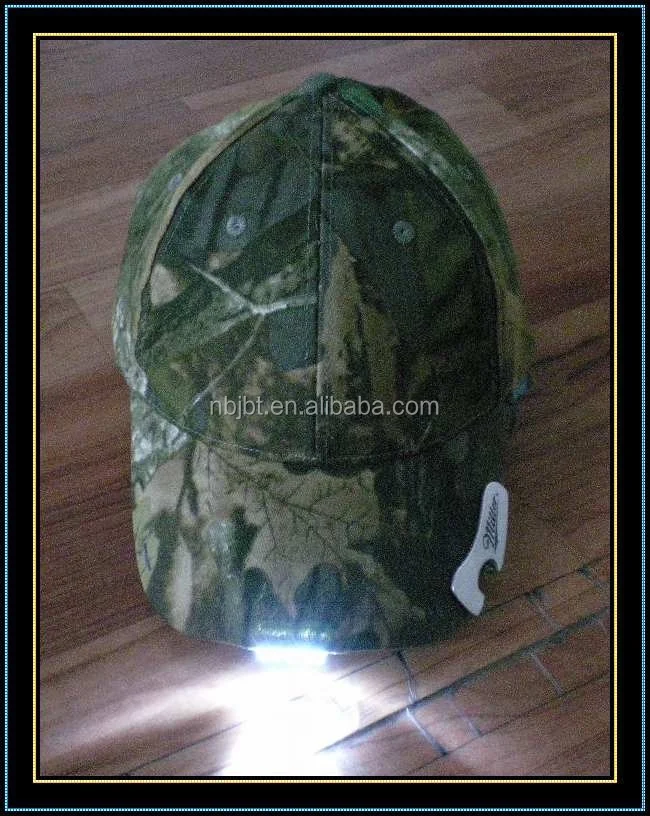 Promotion Gift Item Cheap Custom Promotion Baseball Cap with Built-in Led Light