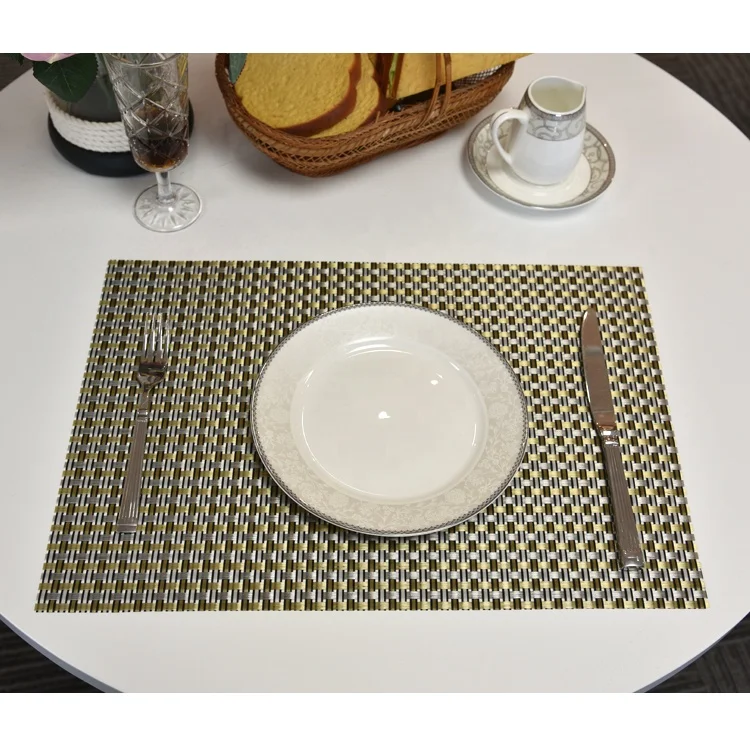 Оптовая продажа, изоляционный термостойкий обеденный стол из ПВХ, коврик для кухонного стола, подставка под чашки из ПП