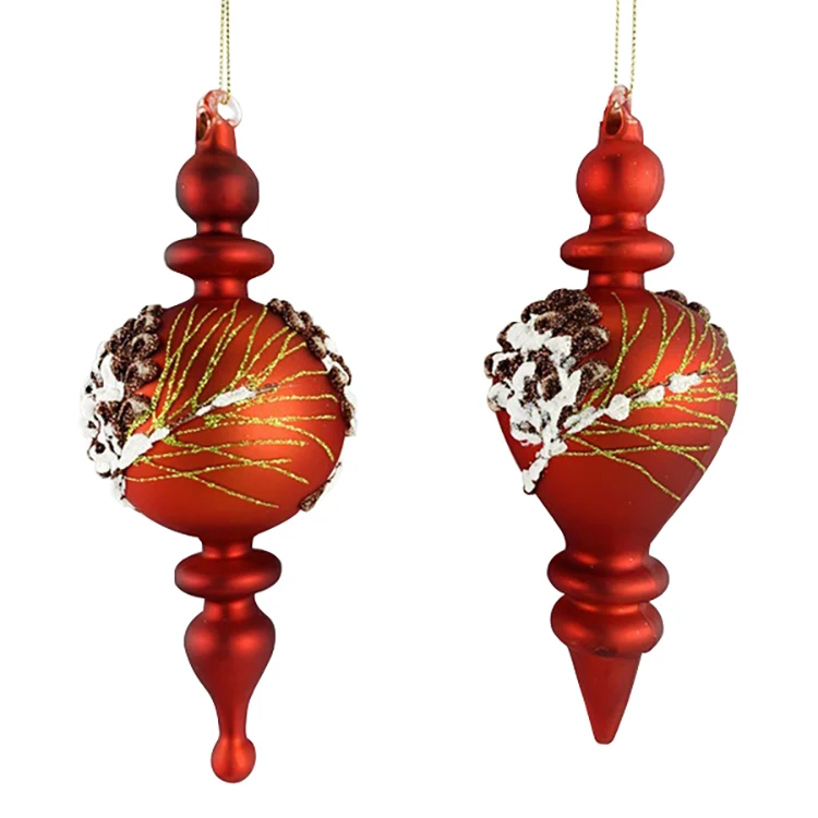 
Custom logo engraved clear glass ornament christmas balls cheap wholesale 