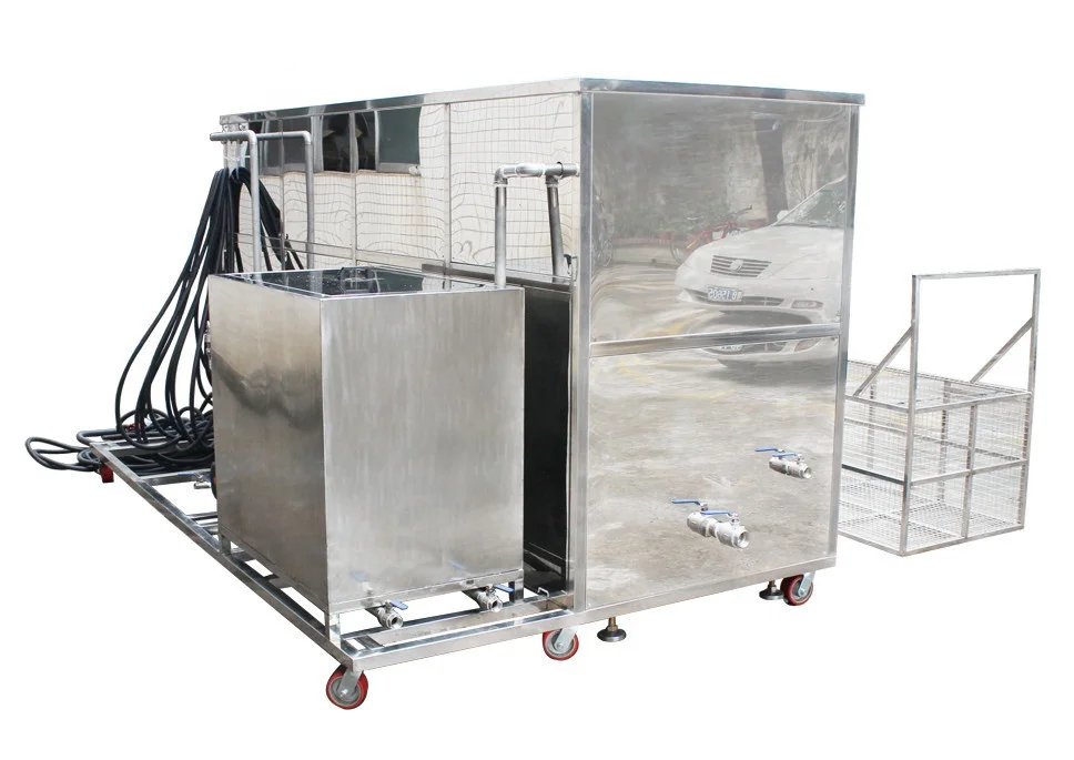 Large Volume Industrial Ultrasonic Cleaning Equipment For Marine Engine