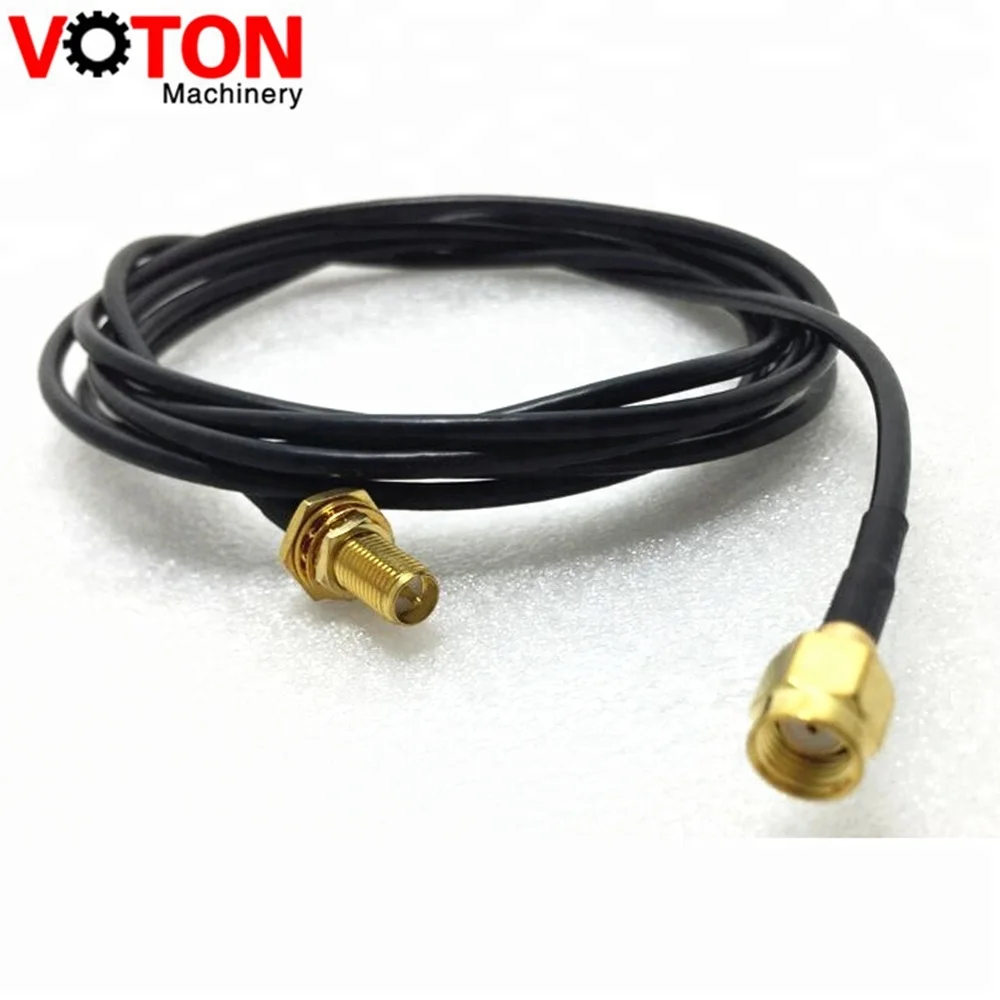 Коннектор RP SMA Pigtail «штырь-гнездо» соединитель RG174 Кабельная