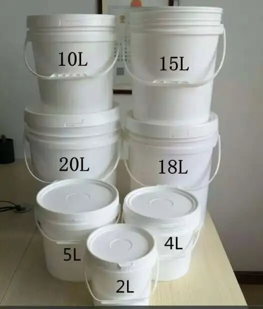20 liter container Food Grade 5 Gallon plastic buckets with handle and lid