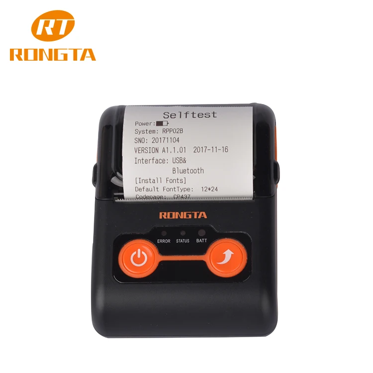 RONGTA RPP02B 2 inch bluetooth thermal receipt printer