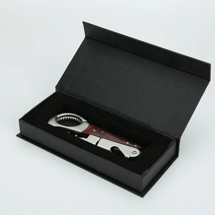 2022 new item  Multi-function bulk waiters friend corkscrew Metal wine corkscrew opener with knife