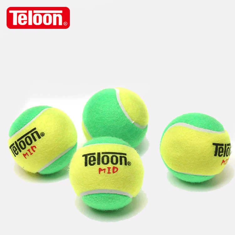 ITF Approved Brand Teloon OEM low Pressurized children/kids training tennis ball for Stage 1