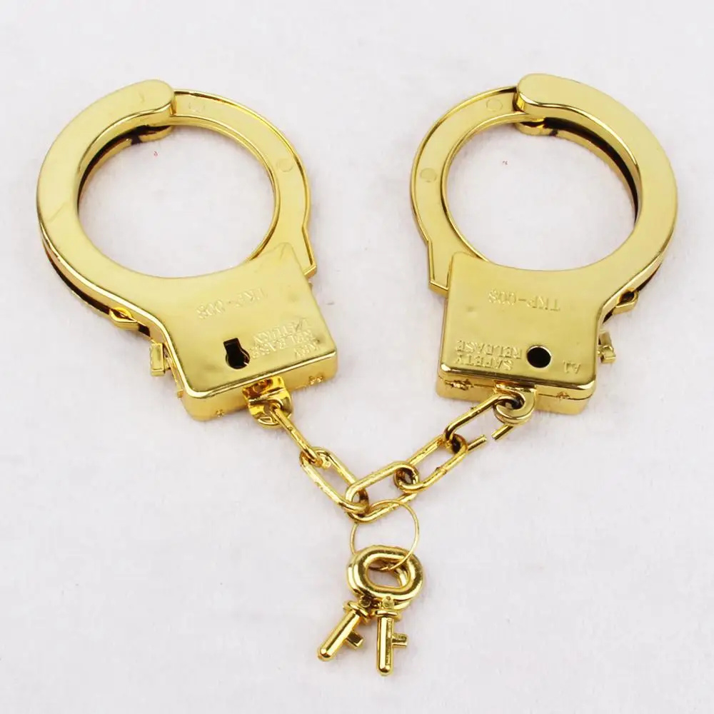 Multi colors Eco-friendly night plastic handcuffs for party and role play