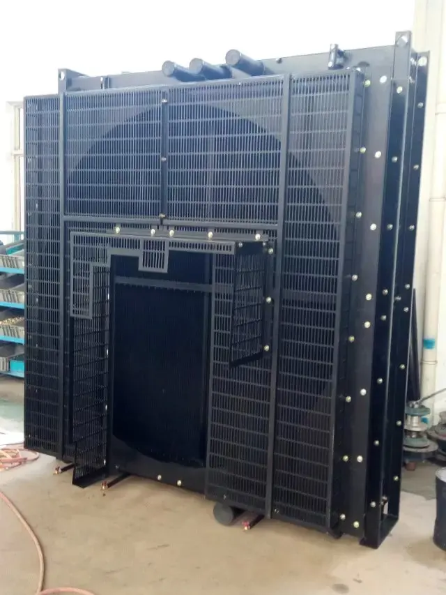 QSX15-G6 Diesel Generator Radiator For Cummins Genset Engine