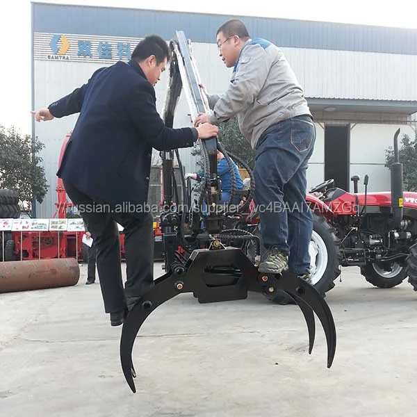 Ce одобрил машина! гидравлический кран для трактора, ATV и грузовик