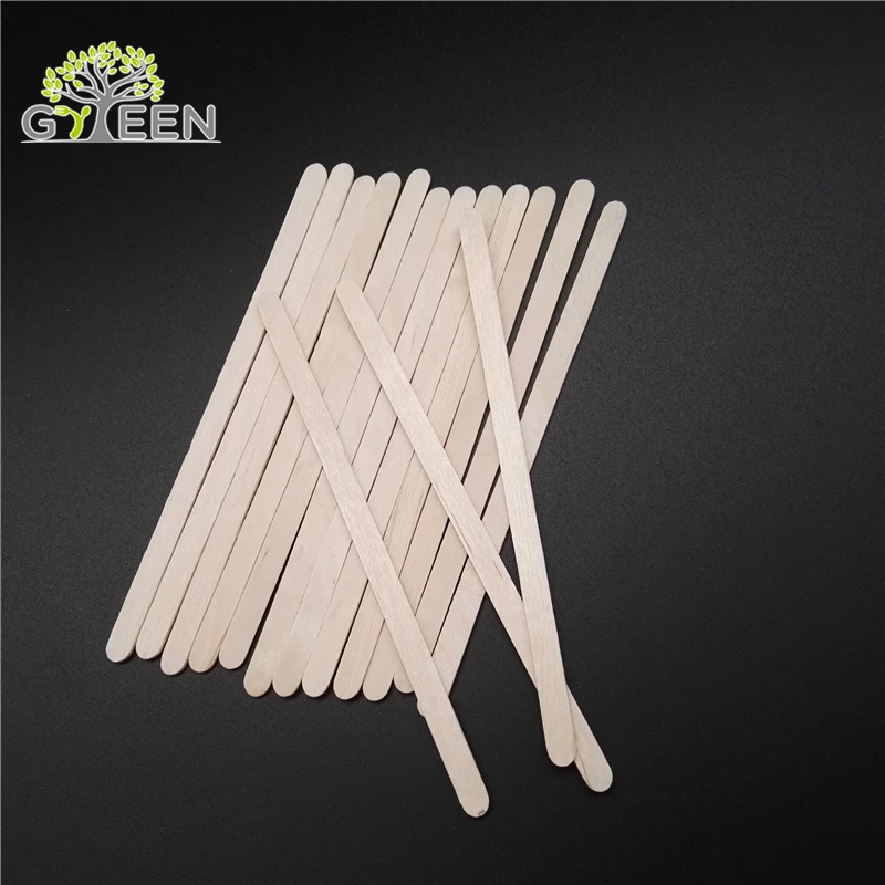 150mm Natural Biodegradable Wood Tea Stir Stick